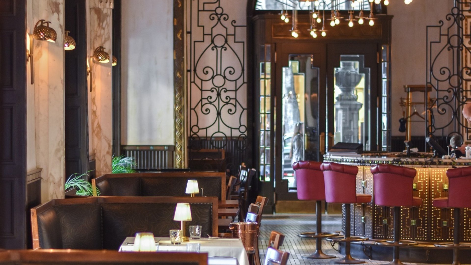 A Hungarian bistro in Budapest in the heart of the city A Hungarian bistro in Budapest in the heart of the city
